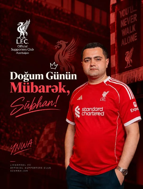 Bu gün Fan-klubumuzun qurucusu və bu böyük ailənin yaranmasında əsas rol oynayan Subhan Nərimanovun doğum günüdür!