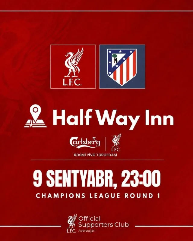 Komandamızın Çempionlar Liqası macərası başlayır və ilk matçda evində Atletico’nu qonaq edir
